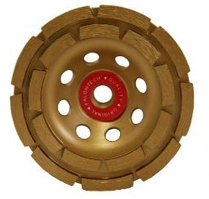 Алмазный шлифовальный диск | тарельчатый | двухрядный | 22.2x125 mm