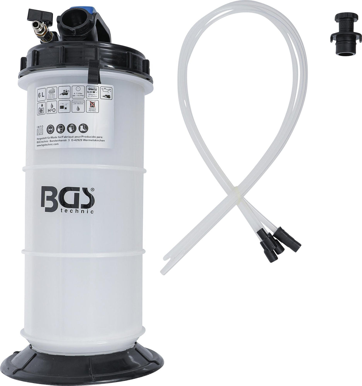 Устройство для откачки жидкостей | пневматическое | 6 l