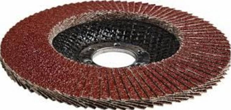 Šlifavimo diskas lapelinis | išgaubtos formos | P36 | 125X22,2 mm (ES814036)