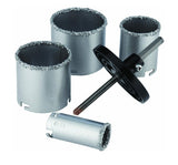 Volframinių gręžimo karūnų rinkinys | 33-53-67-73 mm | 6vnt. (V3910)