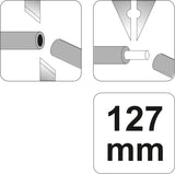 Replytės šoninio kirpimo | 125 mm (YT-2261)