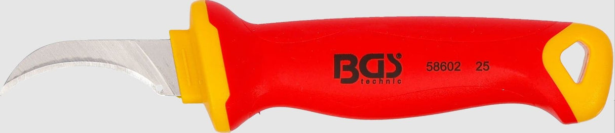 VDE CABLE KNIFE | HOOK BLADE | 180 MM (35893)