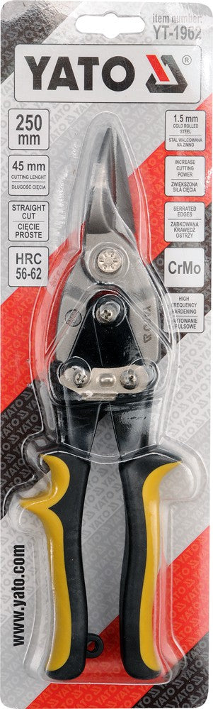 Ножницы по металлу | прямые | CrM | 250 mm
