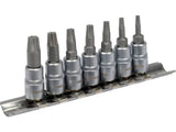 Sraigtiniai ištraukikliai | 6,3 mm (1/4") / 10 mm (3/8") | pažeistam T-Star (Torx) T10 - T40 | 7 vnt. (YT-04581)