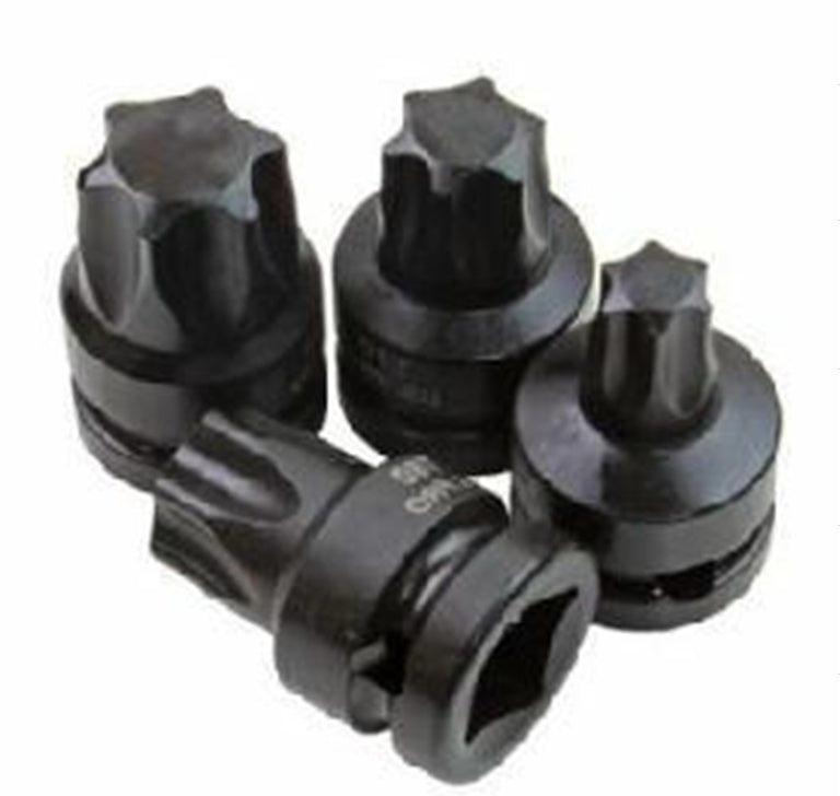 Набор ударных бит | 12,5 mm (1/2") | T-Star (Torx) T55 - T100 | 6 шт.