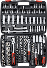 Набор инструментов | 6.3 mm (1/4") / 10 mm (3/8") / 12,5 mm (1/2") | 172 шт.