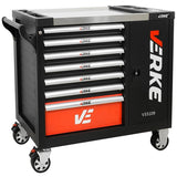 TOOL CABINET ON CASTERS XXL MAX | WITH TOOLS | 7 DRAWERS / 1 DOOR | 298 TOOLS (H70078)