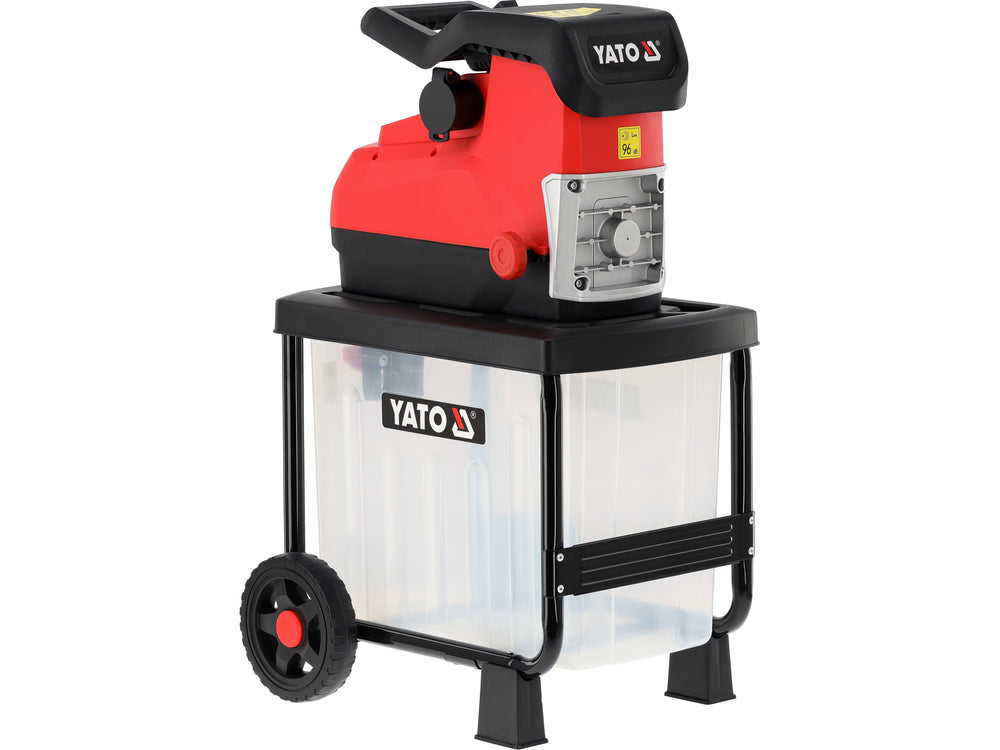 QUIET ELECTRIC BRANCH SHREDDER | 2800W | 45 MM | 55L (YT-852371)
