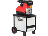 QUIET ELECTRIC BRANCH SHREDDER | 2800W | 45 MM | 55L (YT-852371)