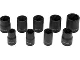 Набор головок для повреждённых болтов | 9-19 mm | 10 шт.