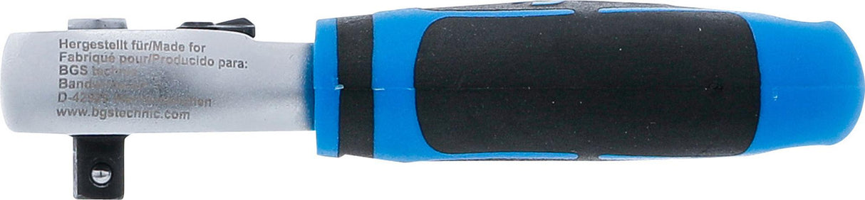 Rankena galvutėms terkšlinė trumpa | 6.3 mm (1/4") (642)