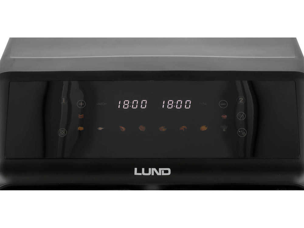 Karšto oro gruzdintuvė | 2200W | 4L + 4L (67563)