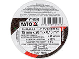 INSULATION TAPE 15MMX20MX0.13MM WHITE (YT-81596)