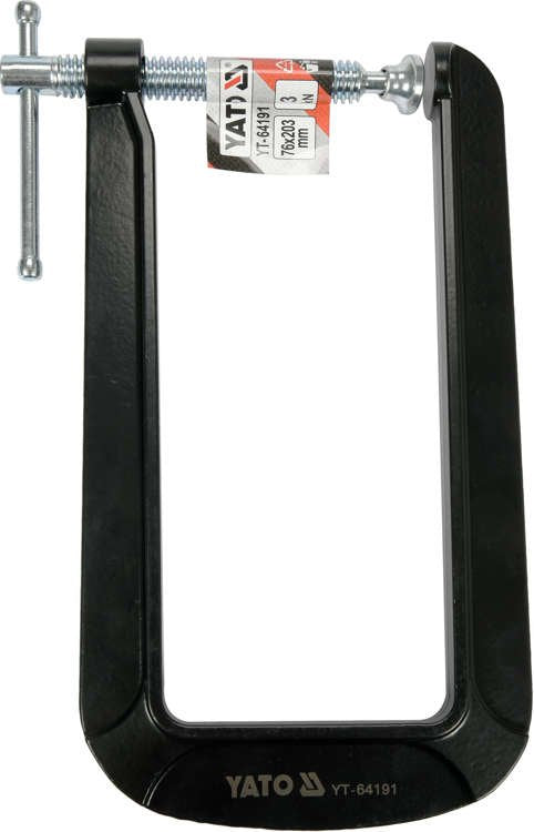 Spaustuvas C tipo | gilus | 76 X 203 mm / 3X8" (YT-64191)