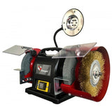 Elektrinis galąstuvas su apšvietimu | 350W | 150 mm x 2 + šepetys (BG815)