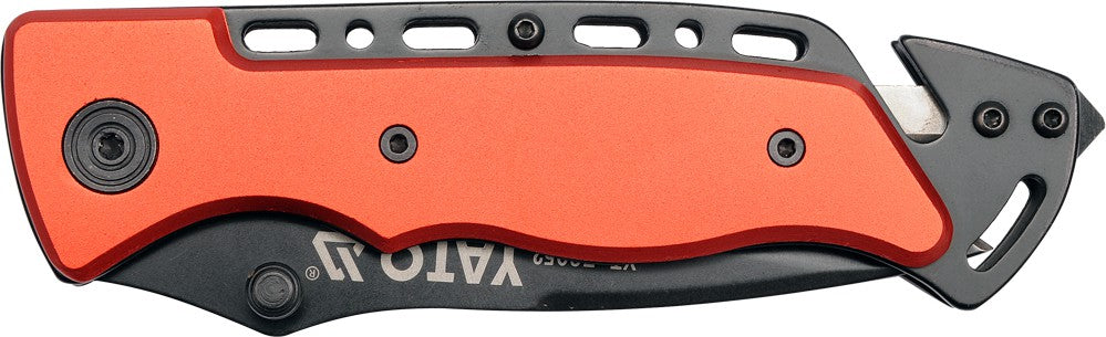 FOLDING KNIFE W. BLACK BLADE (YT-76052)