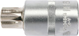 SOCKET BIT SPLINE 1/2" M16 L55MM (YT-04346)