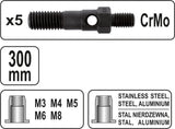 Kniediklis srieginėms kniedėms | M3/M4/M5/M6/M8 (YT-36112)