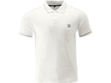 Marškinėliai POLO | balti | 100% medvilnė | 2XL dydis (YT-78610)