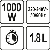 COFFEE MAKER | WITH TIMER | 1000W (68500)