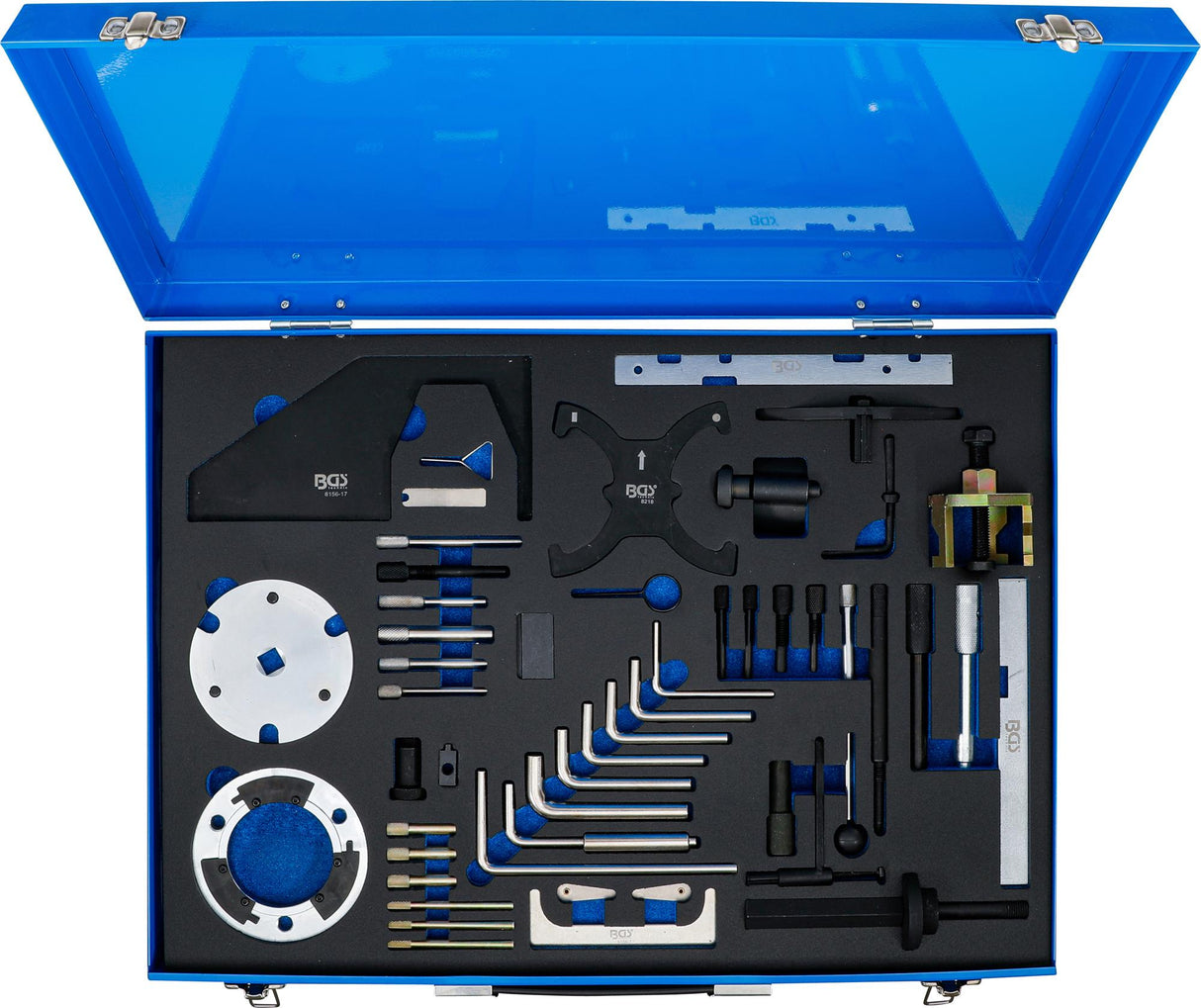 Набор инструментов для фиксации двигателя | 3/3 кейс для инструментов | Ford, VW, Seat, Mazda, Volvo