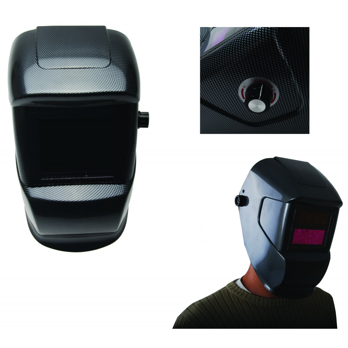 Suvirinimo kaukė/skydelis | automatinis tamsėjimas (3516)