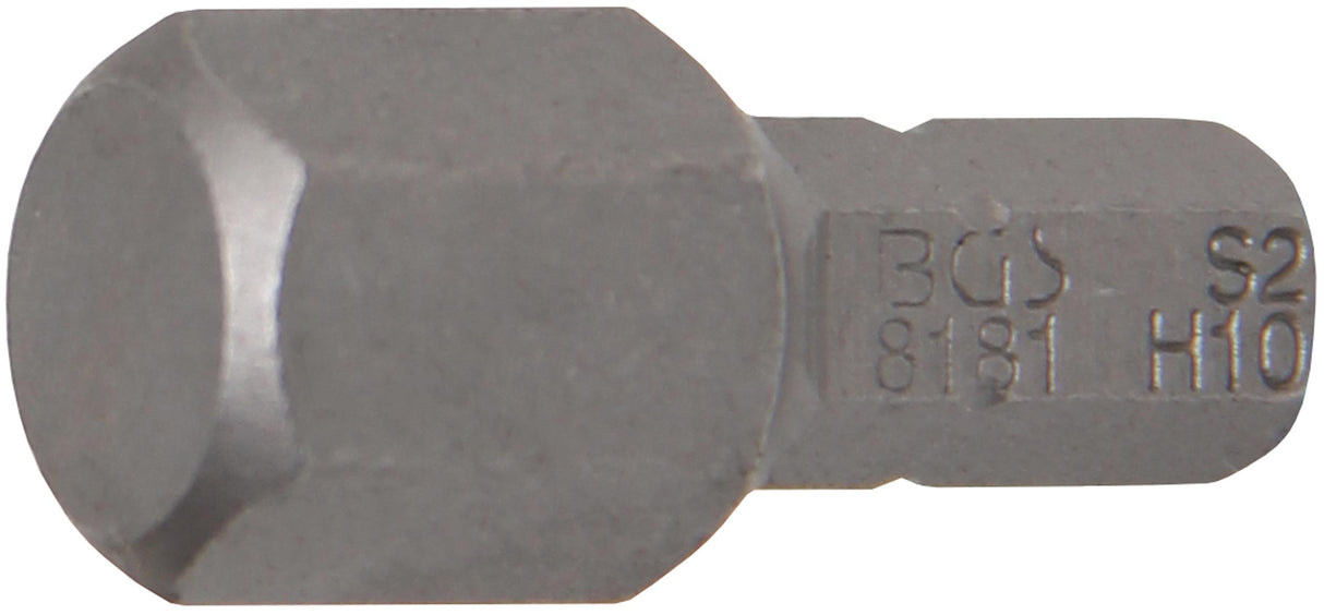 Antgalis | 6.3 mm (1/4") | hex šešiakampis 10 mm (8181)
