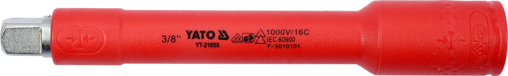 Izoliuotas ilgintuvas elektrikui 3/8" 125mm VDE (YT-21055)