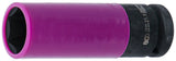 IMPACT SOCKET, LONG, THIN-WALLED | WITH PLASTIC PROTECTION | 12.5 MM (1/2") | 21.5 MM (7326)