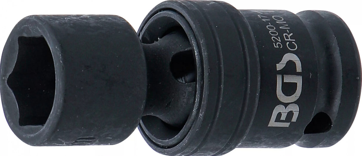 Galvutė smūginė šarnyrinė | 12,5 mm (1/2") | 17 mm (5200-17)