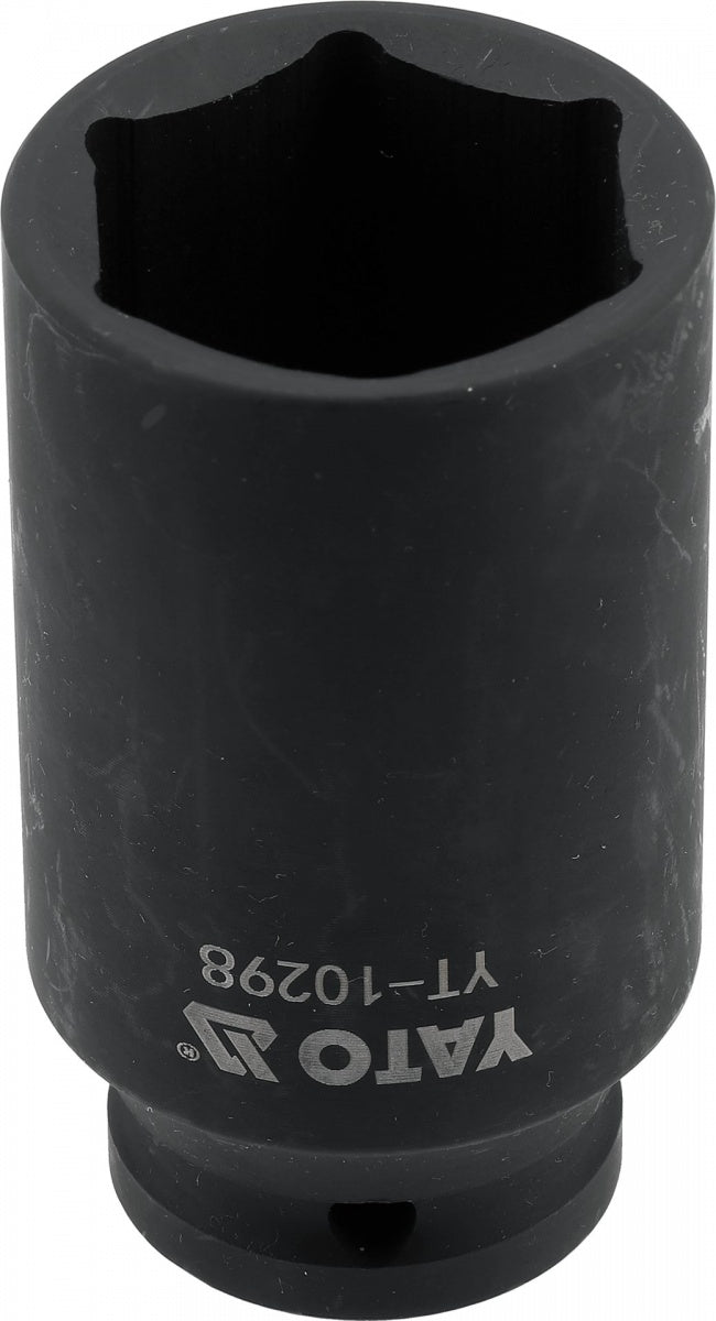 Galvutė smūginė šešiakampė ilga | 12,5 mm (1/2") | 32 mm (YT-10298)