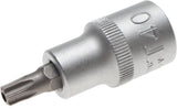 Antgalis įpresuotas į galvutę | 12,5 mm (1/2") | T-Star su skyle (Torx) T40 (4326)