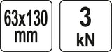 C CLAMP 2,5" X 5" (YT-64190)