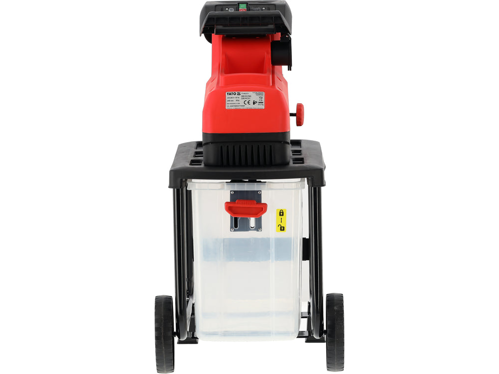 QUIET ELECTRIC BRANCH SHREDDER | 2800W | 45 MM | 55L (YT-852371)