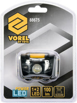 Налобный фонарь POWER LED + 2 RED LED