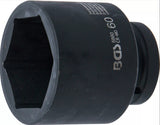 IMPACT SOCKET, HEXAGON | 25 MM (1") DRIVE | 60 MM (5860)