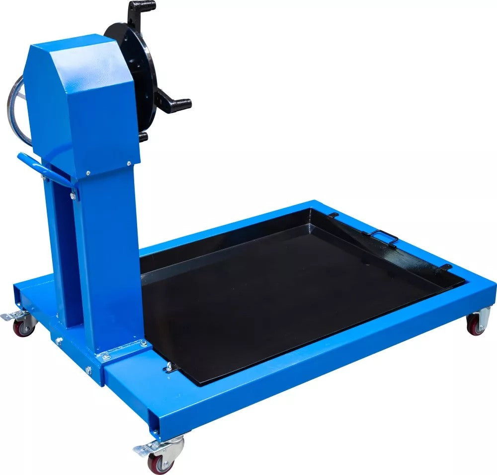 Stendas varikliui su įrankių dėklu | Heavy Duty | 800 kg (71100)