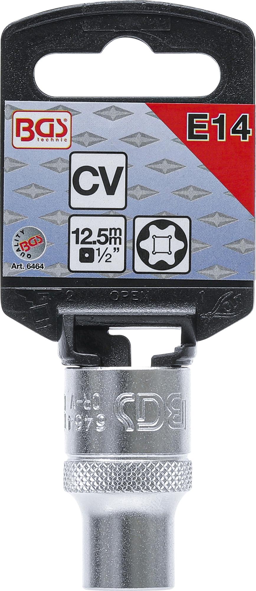 Головка E-star | 12,5 mm (1/2") | E14