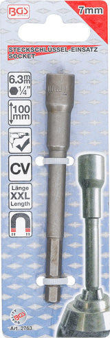 Galvutė / antgalis | elektriniams grąžtams | 6,3 mm (1/4") | 7 mm (2763)