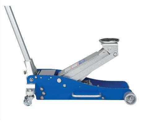 ALUMINIUM JACK WITH WHEELS | LOW PROFILE | 100-465 MM | 2.5 T (SK3011)