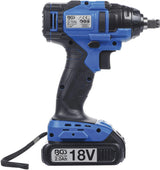 Аккумуляторный ударный гайковёрт | узкий | 250 Nm | 2.500 rpm | 18 V