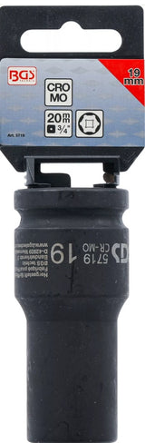 Smūginė galvutė ilga | 20 mm (3/4") | 19 mm (5719)