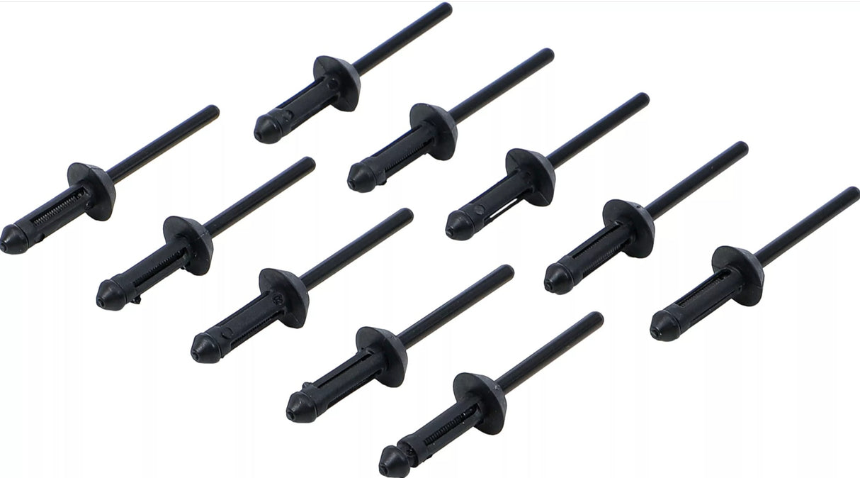 Plastikinės kniedės | 5,0 x 17,2 mm | 10 vnt (8463-2)