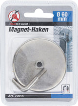 MAGNETIC HOOK | ROUND | Ø 60 MM | 10 KG (79915)