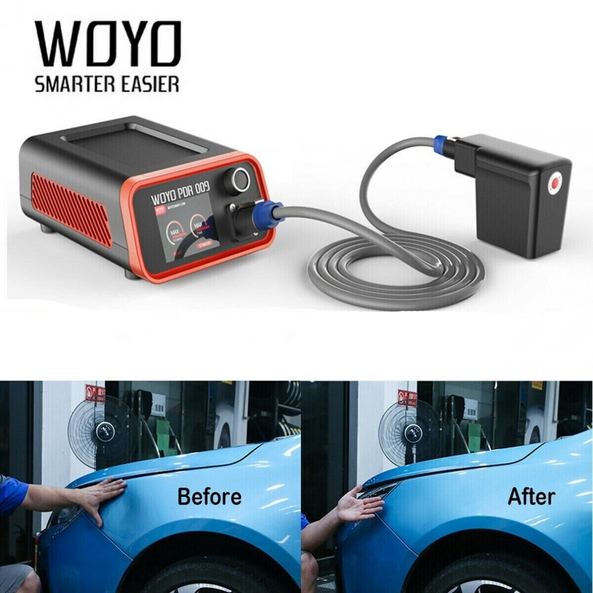 BODY DENT REMOVAL TOOL | INDUCTION | ALUMINIUM | WOYO (PDR009)
