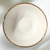 BOWL SALSA | WHITE | GLOSSY | CERAMIC | Ø15.5CM | H7CM (69984)