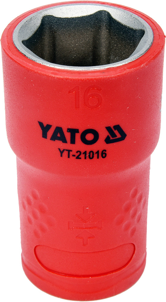 Galvutė izoliuota 16 mm, 3/8" VDE (YT-21016)