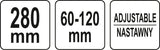 Плоскогубцы для масляного фильтра | саморегулирующиеся | Ø 60 - 120 mm