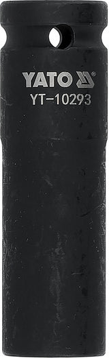 IMPACT SOCKET, HEX, LONG | 12.5 MM (1/2") | 15 MM (YT-10293)