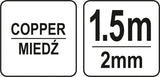 SOLDER WICK/BRAID 2.0MM X 1,5M (YT-82531)